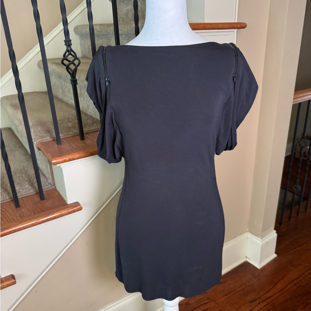 Bailey 44 Black Tunic Top